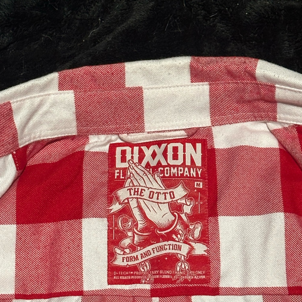 Dixxon Red and White Checkered Shirt the Otto